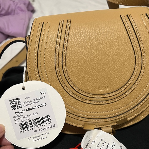 SOLD SOLD Marci Small Saddle Bag ( soft tan) brand new with tag and dust bag - Picture 5 of 7